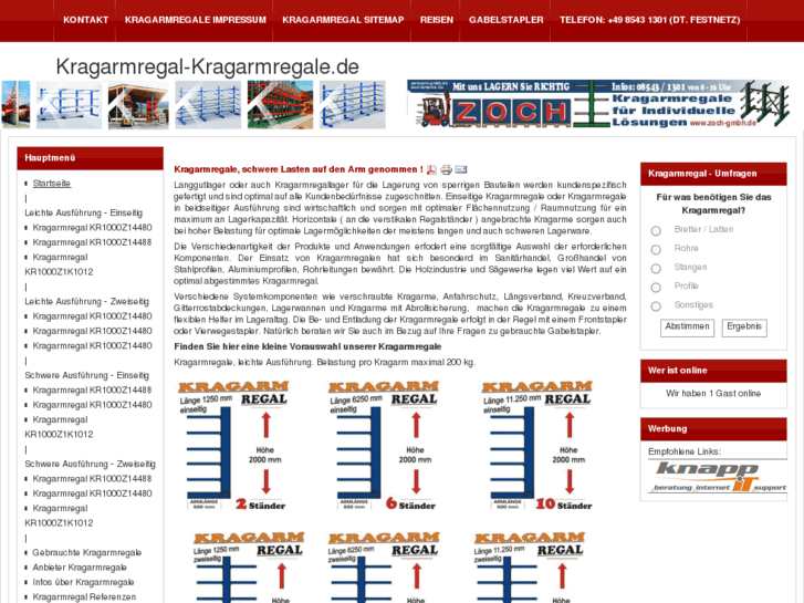 www.kragarmregal-kragarmregale.de