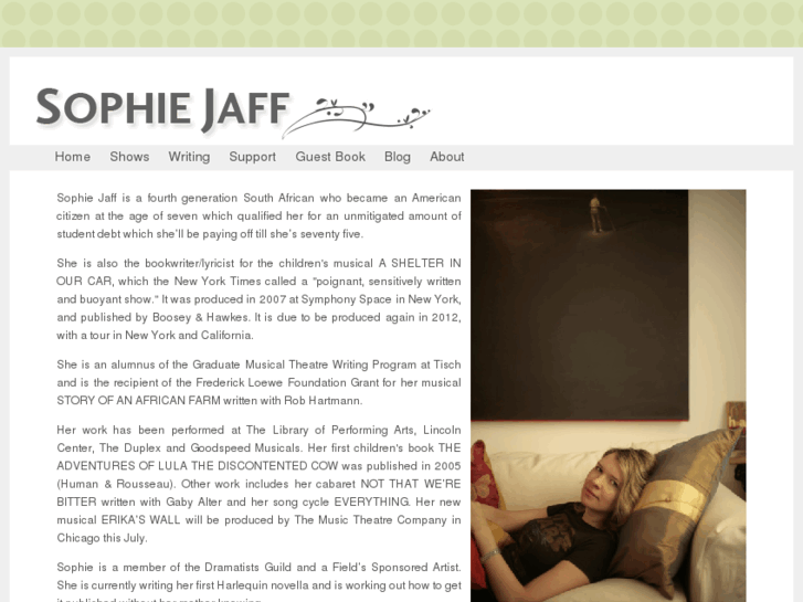 www.sophiejaff.com