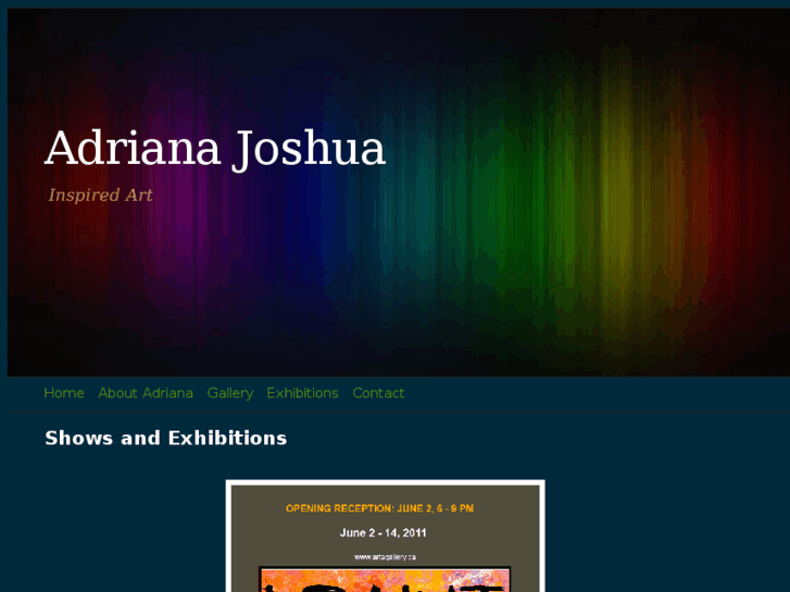 www.adrianajoshua.com