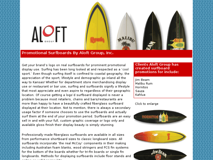 www.aloftpromotionalsurfboards.com