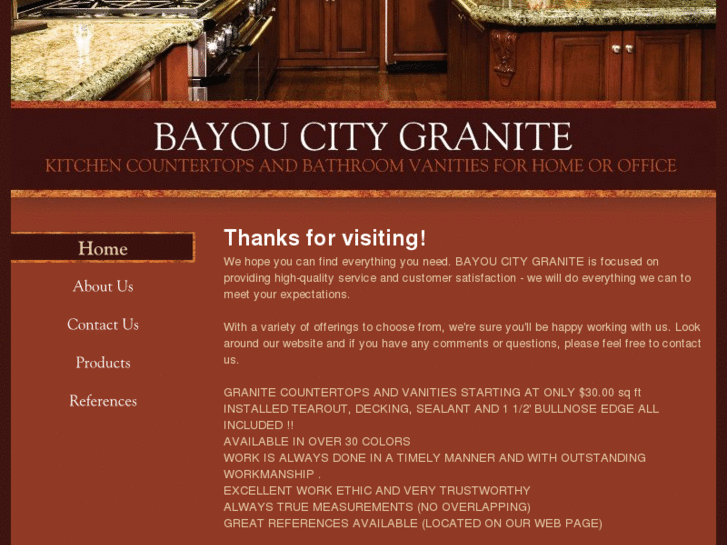 www.bayoucitygranite.com