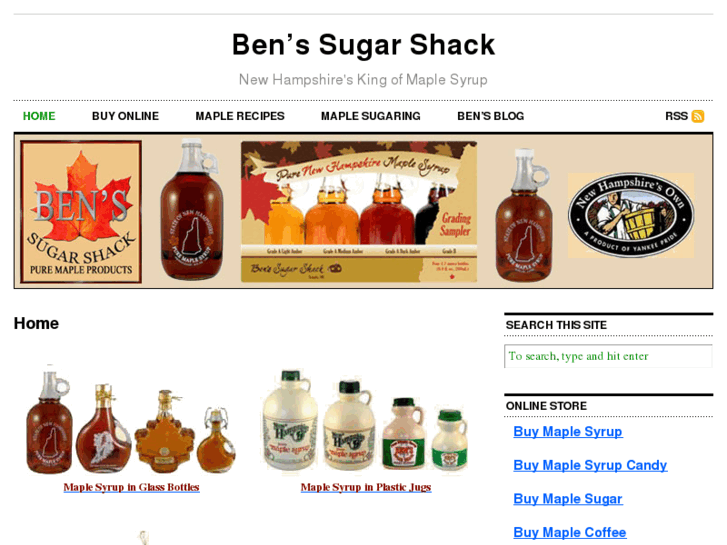 www.bens-maple-syrup.com