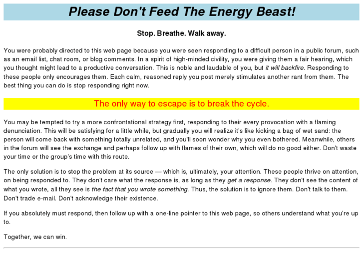 www.donotfeedtheenergybeast.com