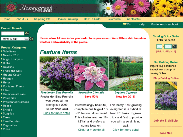 www.honeycreeknurseries.com