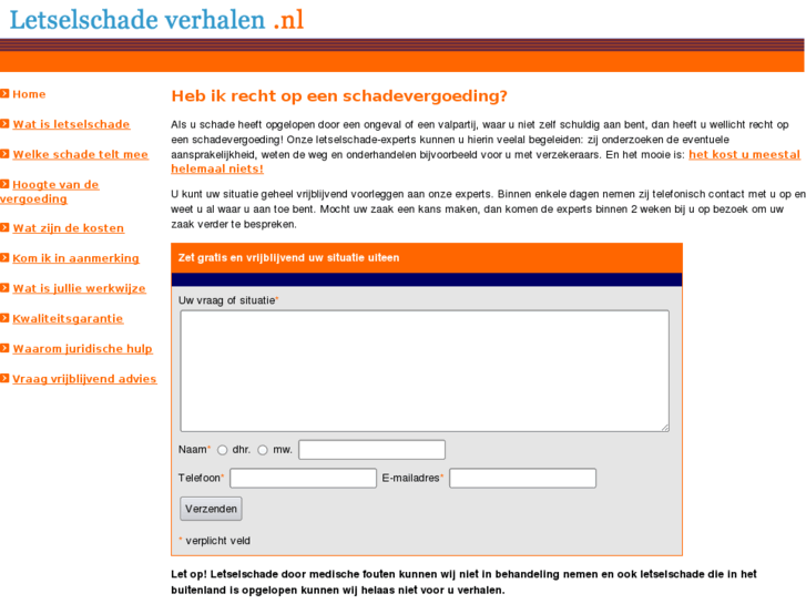 www.letselschadeverhalen.nl