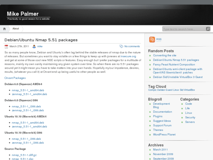 www.mikepalmer.net