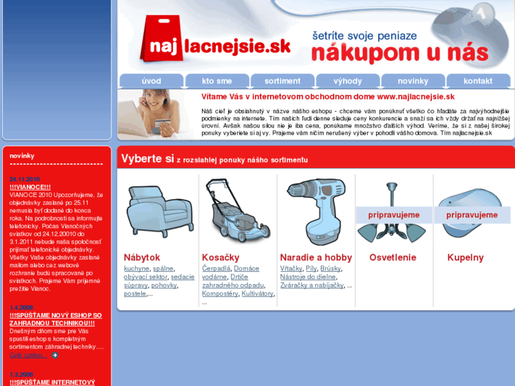 www.najlacnejsie.sk