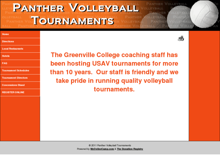 www.panthervolleyballtournaments.com