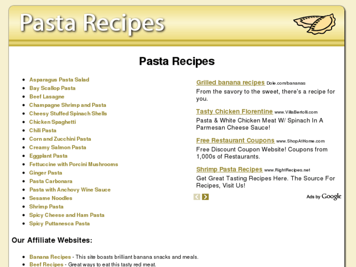 www.pastarecipes.biz