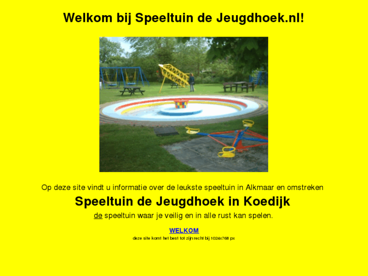 www.speeltuindejeugdhoek.nl