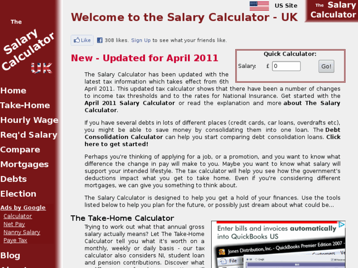 www.thesalarycalculator.co.uk