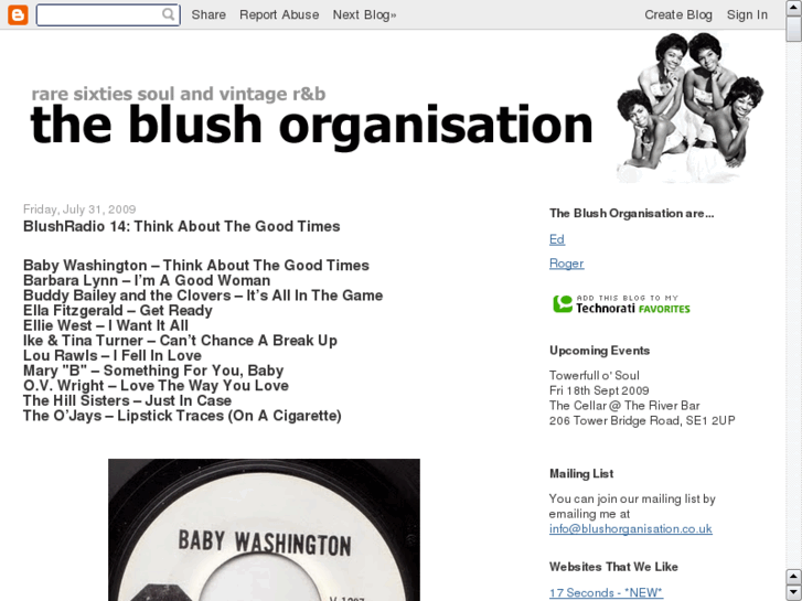 www.blushorganisation.co.uk