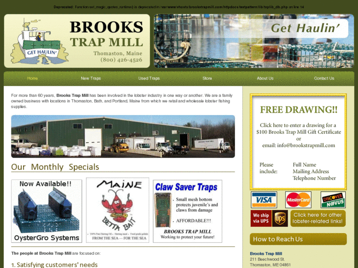 www.brookstrapmill.com