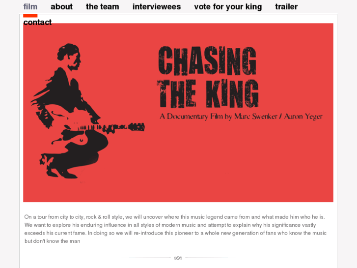 www.chasingtheking.com