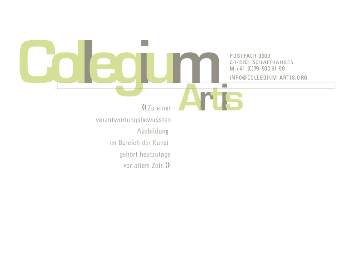 www.collegium-artis.org