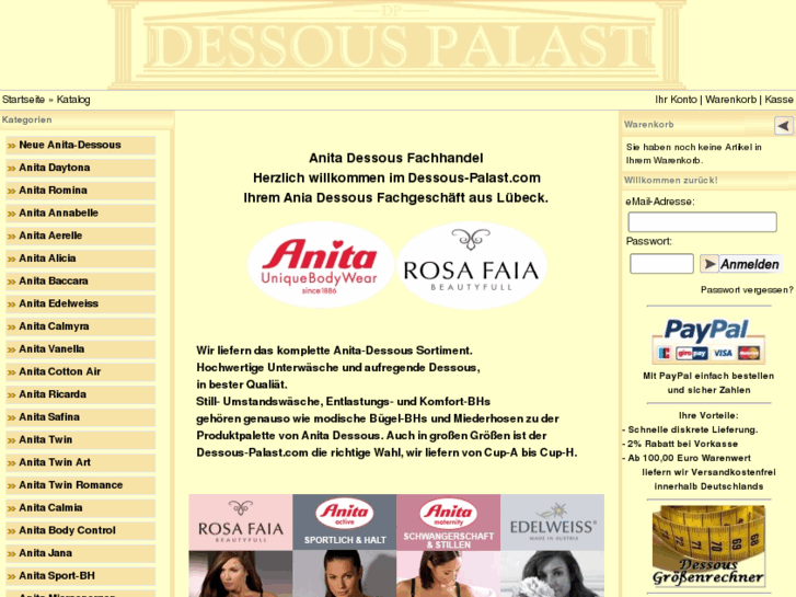 www.dessous-palast.com