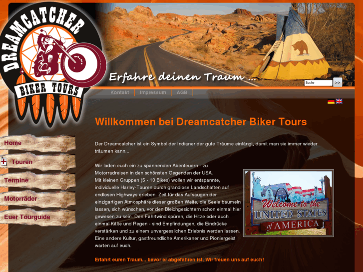 www.dreamcatcher-biker-tours.com