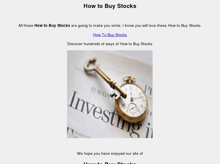 www.howtobuystocks.net