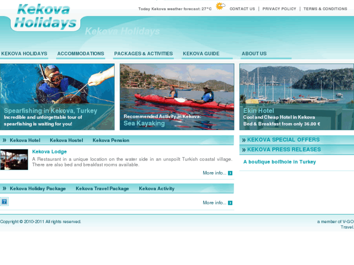 www.kekovaholidays.com