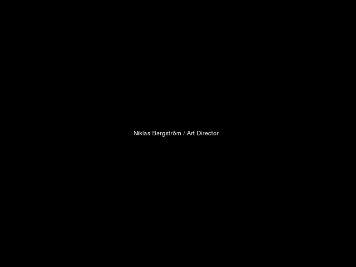 www.niklasbergstrom.com
