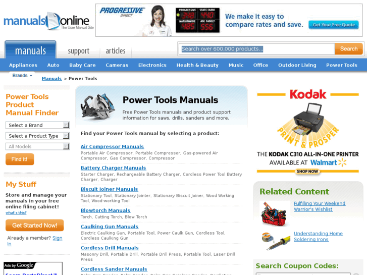 www.powersandermanuals.com