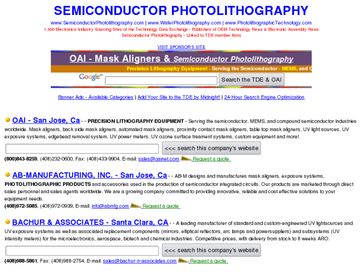 www.semiconductor-photolithography.com