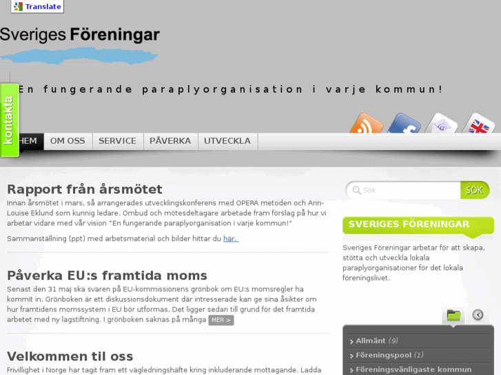 www.sverigesforeningar.se