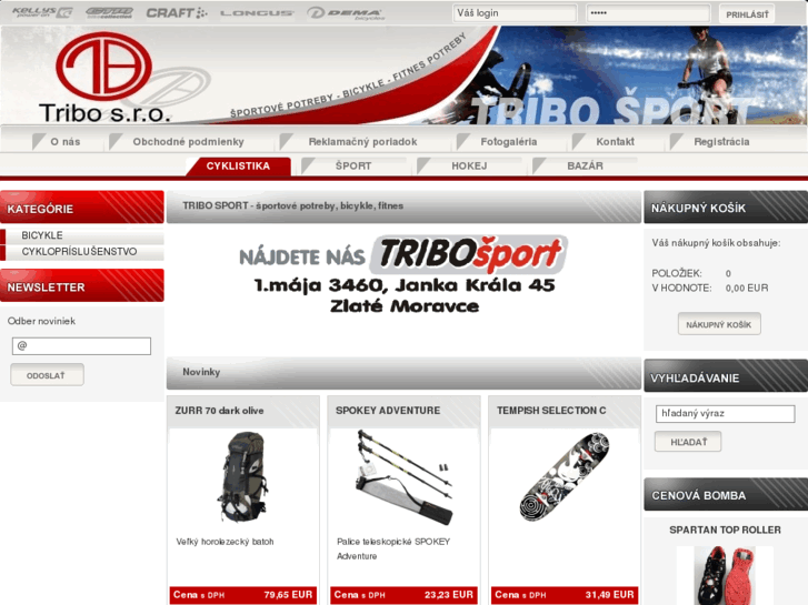 www.tribosport.sk