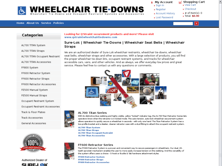 www.wheelchairtiedowns.com