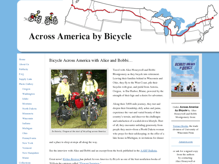 www.acrossamericabybicycle.com