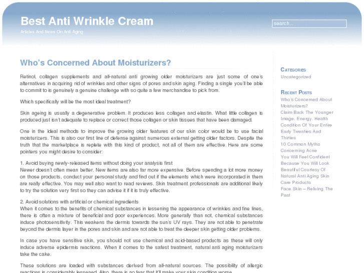 www.antiwrinkleskincream.info