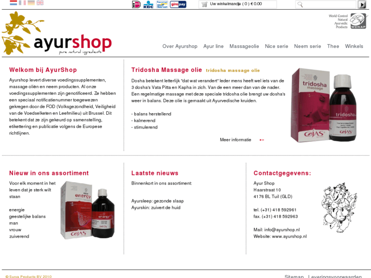 www.ayurshop.nl