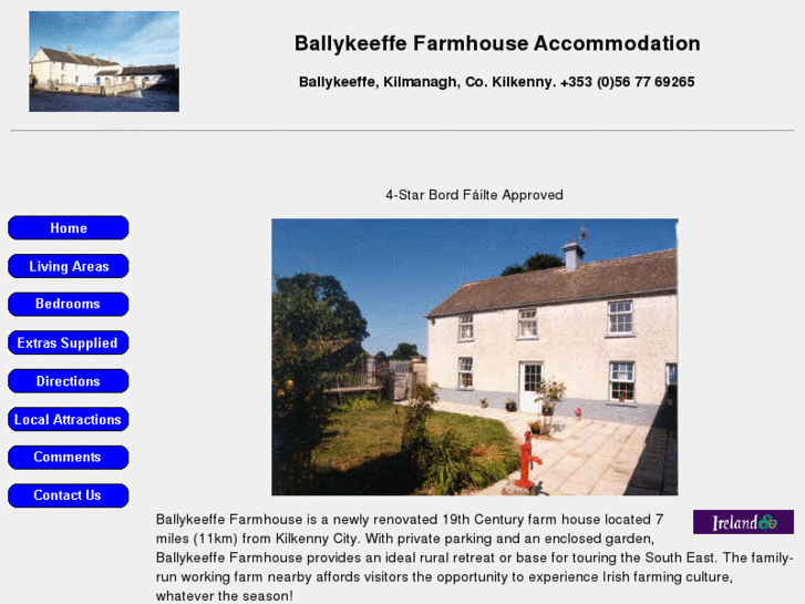 www.ballykeeffefarmhouse.com