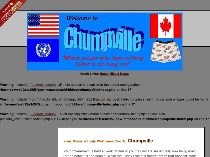 www.chumpville.org