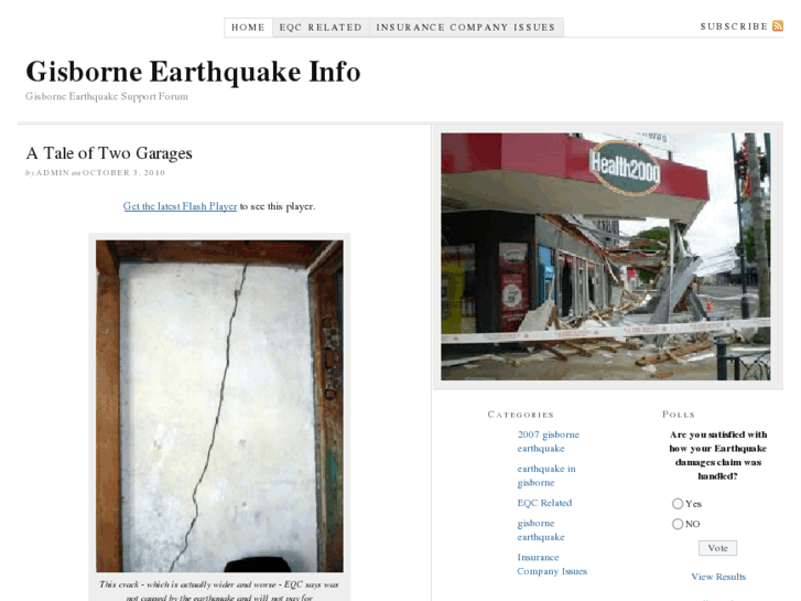 www.gisborneearthquake.com