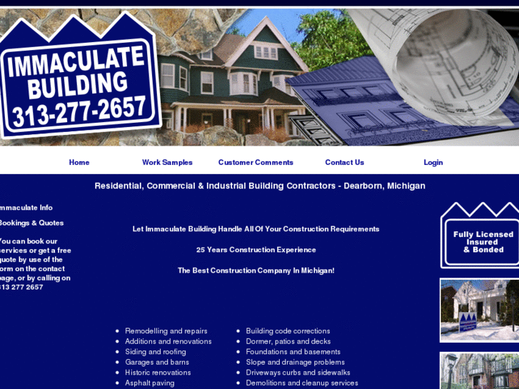 www.immaculate-building.com