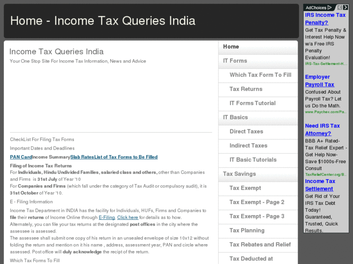 www.incometaxqueries.com