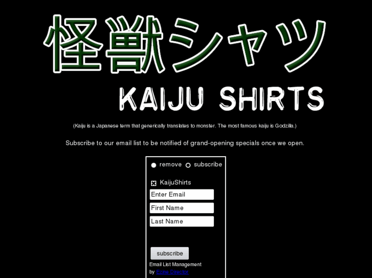 www.kaijushirts.com