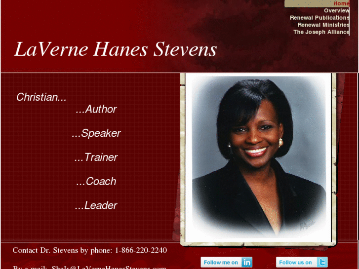 www.lavernehanesstevens.com