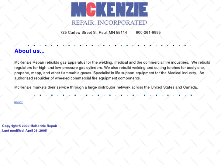 www.mckenzierepair.com