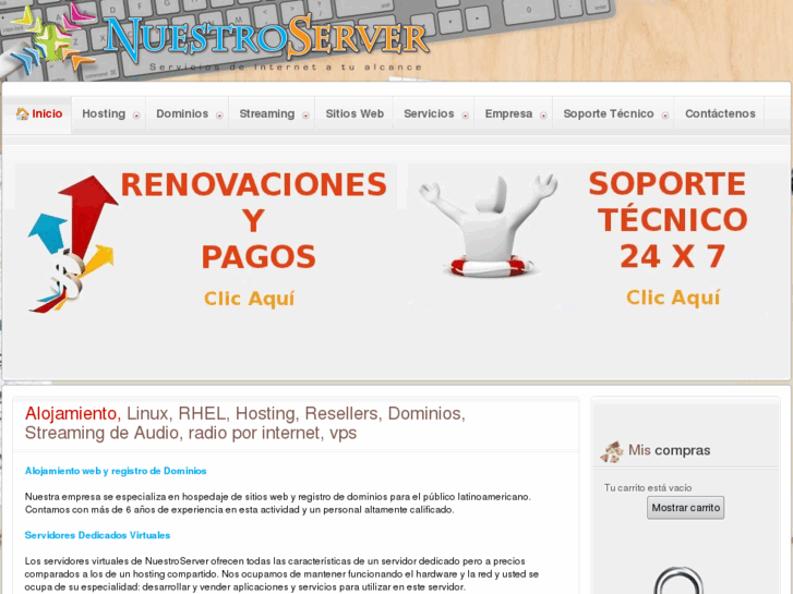 www.nuestroserver.com