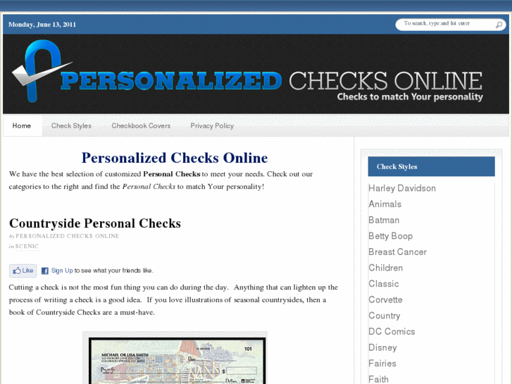 www.personalizedchecksonline.com