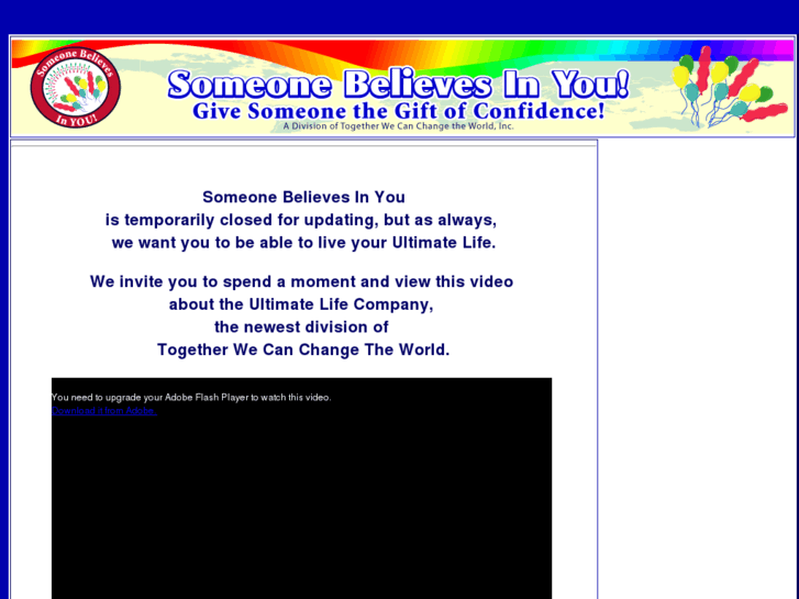 www.someonebelievesinyou.com