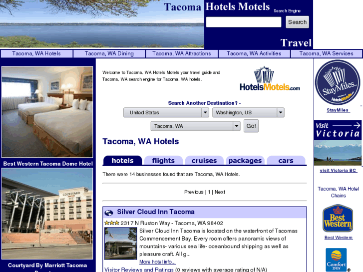 www.tacomahotelsmotels.com