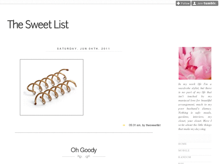 www.thesweetlist.com