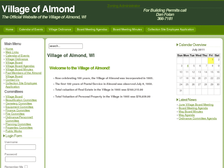 www.villageofalmond.com