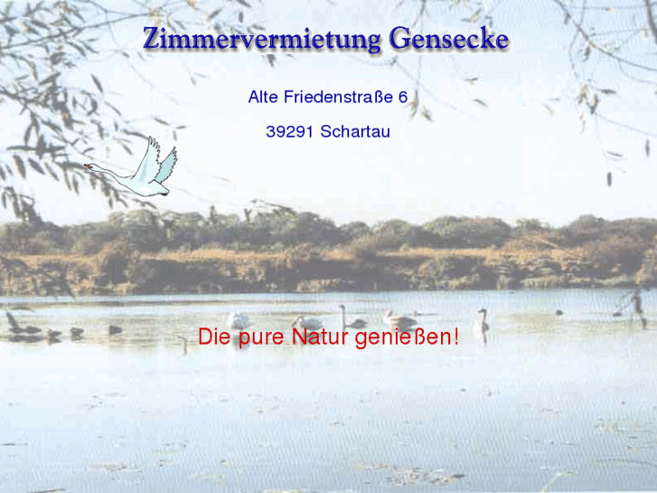 www.zimmervermietung-gensecke.de