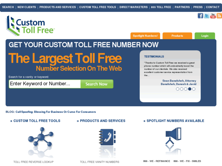 www.awesometollfreenumbers.com