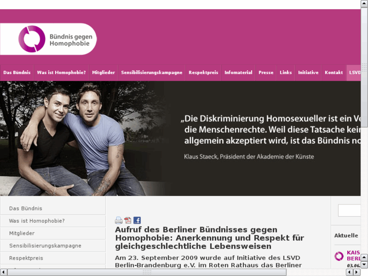 www.buendnis-gegen-homophobie.de