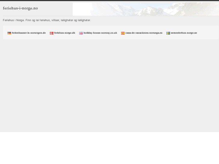 www.feriehus-i-norge.no